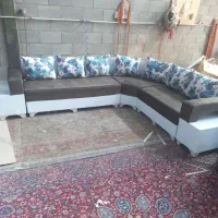 مبل. راحتی   ال.  با پارچه های ایرانی و خارجی|مبلمان خانگی و میز عسلی|تهران, شهرک شریفی|دیوار