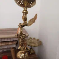 قلیان برنجی طرح فرشته