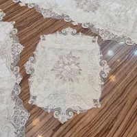 ست رومیزی ۴ تکه وارداتی از قلب ترکیه به تهران|پرده، رانر، رومیزی|تهران, هرندی|دیوار