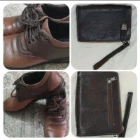 کیف و کفش چرم مردانه