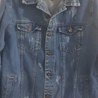 کت جین ترک ، پسرانه کاملا سالم و نو در رنگ آبی|لباس|بروجرد, |دیوار