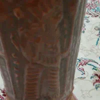 جای سیخ کباب یاجای گل مصنوعی مس کاردست قدیمی