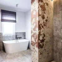 نقاشی کلاسیک/پتینه و میکروسمنت/با ضمانت ۱۰سال|خدمات پیشه و مهارت|کلارآباد, |دیوار