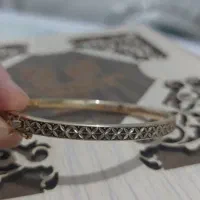 دستبند طلا سیاه قلم