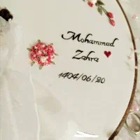 دیوارکوب تاریخ عروسی|صنایع دستی و سایر لوازم تزئینی|شیراز, شهرک سعدی|دیوار