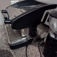 دستگاه اسپرسو ساز صنعتی با اسیاب صنعتی