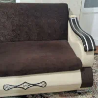 فروش یک دست مبل ۹ نفره در حد و یک تخت خواب دونفره|مبلمان خانگی و میز عسلی|سده (فارس), |دیوار