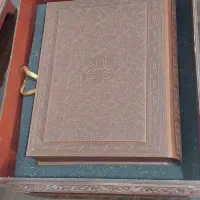کتاب نهج البلاغه چرمی با جعبه و قران|کتاب و مجله مذهبی|تهران, افسریه شمالی|دیوار