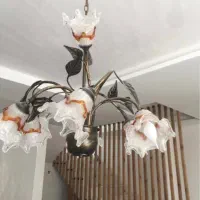 لوستر کریستالی ترک|لوستر و چراغ آویز|تهران, ستارخان|دیوار