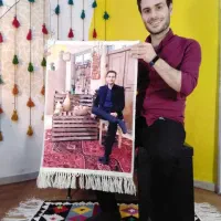 تابلو فرش چهره