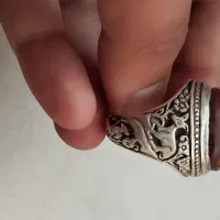 انگشتر 33گرم سنگ سماغی|جواهرات|اصفهان, لاله|دیوار