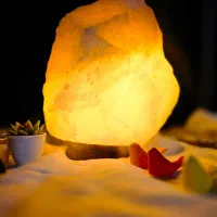 آباژور سنگ نمک صخره ای مدلR2/فنگشویی/پاکسازی