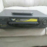 ویدئو vhs ال جی سالم با کنترل|پخش‌کننده DVD و ویدیو|تهران, سلیمانی|دیوار