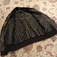 کاپشن چرم اصل بادیگاردی|لباس|کهریزک, |دیوار