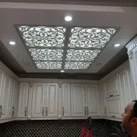 نصب و اجراء سقف کاذب ( تایل۶۰×۶۰ ـ پی وی سی )