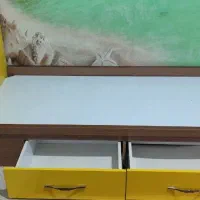 سرویس تخت نوجوان و میز و شلف و باکس