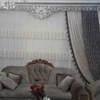 پرده به همراه کتیبه والان و زیر پرده ای و..