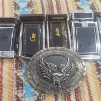 تعداد پنج عدد سگک ریلی سالم .شیگ ویک عددطرح عقاب
