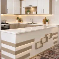 «برای اولین بار در بیرجند»تغییر رنگ‌کابینت mdf