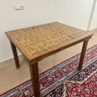 میز چوب ۱/۹۰