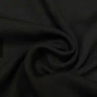 پارچه کرپ حریر گرم بالا مشکی و سفید
