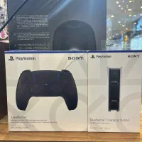 دسته Ps5 مشکی و پایه شارژ اورجینال