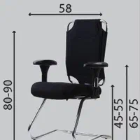 صندلی اداری طرح نیلپر کنفرانسی  جلیقهای کد C001|مبلمان اداری|تهران, شهرک شریفی|دیوار