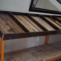 دوعدد آینه بزرگ مناسب میوه فروشی