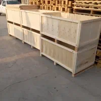 پالت چوبی پلاستیکی ساخت جعبه صندوق باکس چوبی