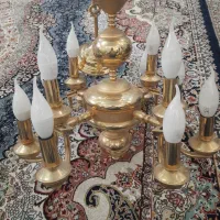 لوستر برنجی اصل (آبکاری شده)