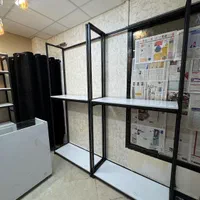 رگال لباس فلز و چوب|کتابخانه، شلف، قفسه‌های دیواری|شاهرود, |دیوار