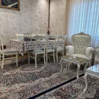 سرویس مبلمان ۹ نفره با میز ناهار خوری ۸ نفره