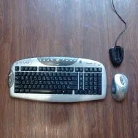 ماوس و کیبورد بی سیم A4Tech با شارژر باتری