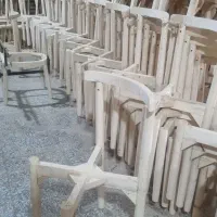 صندلی چوب روس مدل نوبل فقط خام