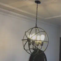 لوستر متوسط مشکی