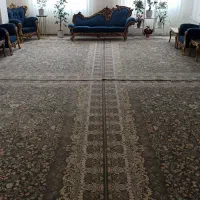 فرش۱۲ متری گلبرجسته رنگ فیلی|فرش|ماهدشت, |دیوار