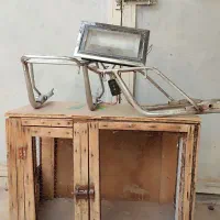 قفس کبوتر و دو عدد ترک موتور بهمراه پروژکتور