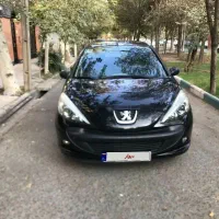 پژو ۲۰۷ اتوماتیک مدل ۹۱ مشکی متالیک