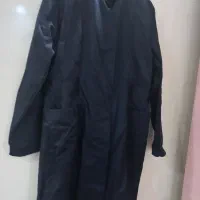 با سلام یک دست مانتو و شلوار سرمه ای نونو