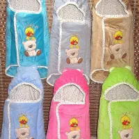 قنداق فرنگی مخمل کیسه خواب نوزاد