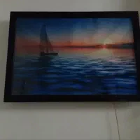 2 عدد تابلو (حالت چراغ خواب)