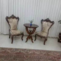 مبل استیل 9 نفره بسیار تمیز و نو|مبلمان خانگی و میز عسلی|بوئین زهرا, |دیوار