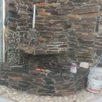 اجرای نماهای سفال سنگ|خدمات پیشه و مهارت|سیرجان, |دیوار