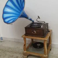 گرامافون هندلی گرام کلمبیا انگلیسی قدیمی|کلکسیون و سرگرمی|تهران, جوانمردان (اندیشه)|دیوار
