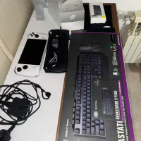 کنسول دستی ایسوس Rog ally دو ترا با تمام لوازم|کنسول، بازی ویدئویی و آنلاین|کرج, کوی کارمندان شمالی|دیوار