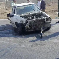 پراید تصادفی
