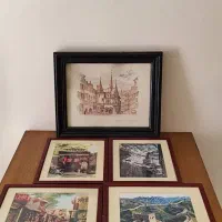 تابلو های ژاپنی دست دوز