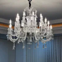 لوستر باکارات در رنگ بندی کامل سایز مختلف