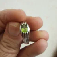 انگشتر زبرجد قدیمی رکاب دستساز|جواهرات|بندرعباس, |دیوار