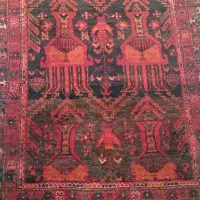 قالیچه دست باف قدیمی وسالم